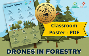 Drones in Forestry - Classroom Poster pdf