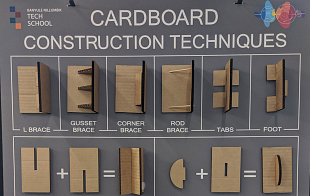 Cardboard Construction Techniques - Banyule Nillumbik Tech School